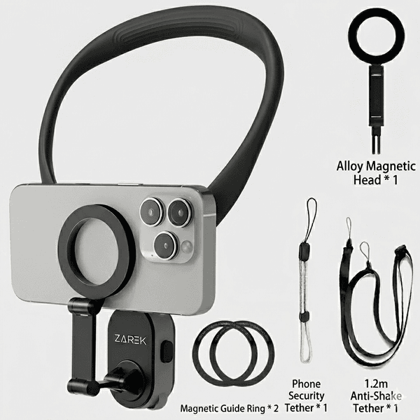 ZAREK Premium POV Neck Mount for Phone and Action Camera